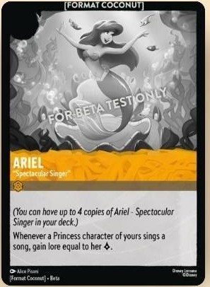 Ariel - Spectacular Singer (Amber)