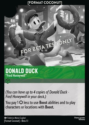 Donald Duck - Fred Honeywell (Emerald)