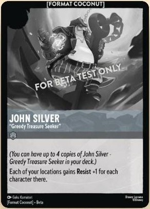 John Silver - Greedy Treasure Seeker (Steel)