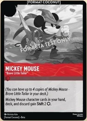 Mickey Mouse - Brave Little Tailor (Ruby)