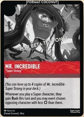 Mr. Incredible - Super Strong (Ruby)