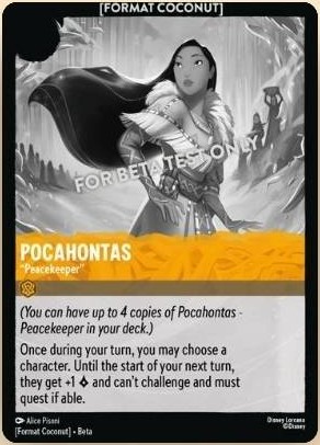 Pocahontas - Peacekeeper (Amber)