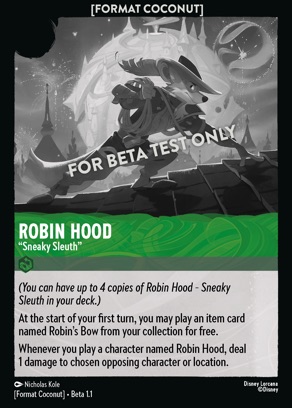 Robin Hood - Sneaky Sleuth (Emerald)