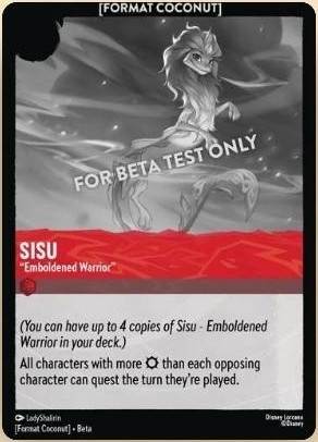 Sisu - Emboldened Warrior (Ruby)