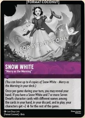 Snow White - Merry as the Morning (Amethyst)